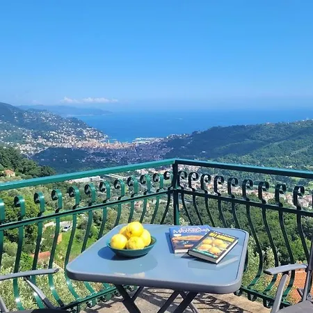 Sea-view Retreat - Pool, Tavern, Fireplace راباللو