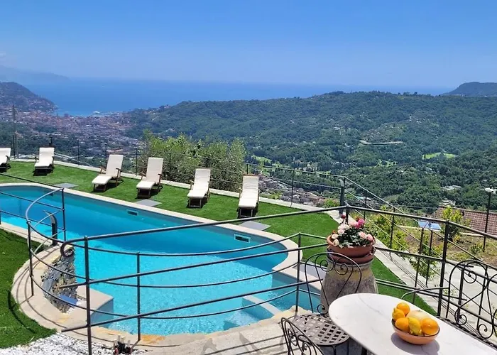 Sea-view Retreat - Pool, Tavern, Fireplace Nyaraló